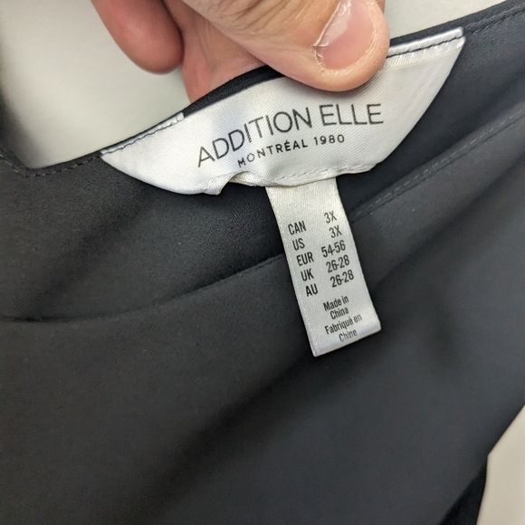 SILKY ADDITION ELLE Camisole size 3X black color in GREAT  used condition - Picture 3 of 7